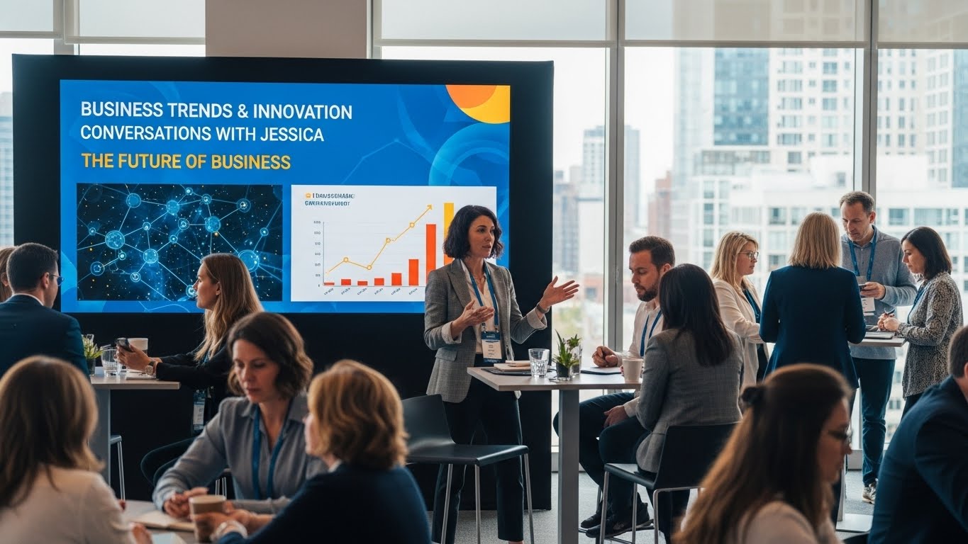 Business trends innovation conversationswithjessica: The Future of Business