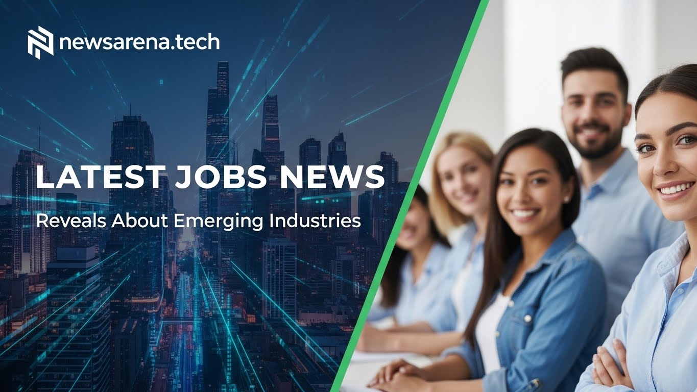 Latest jobs news by newsarena.tech: Reveals About Emerging Industries